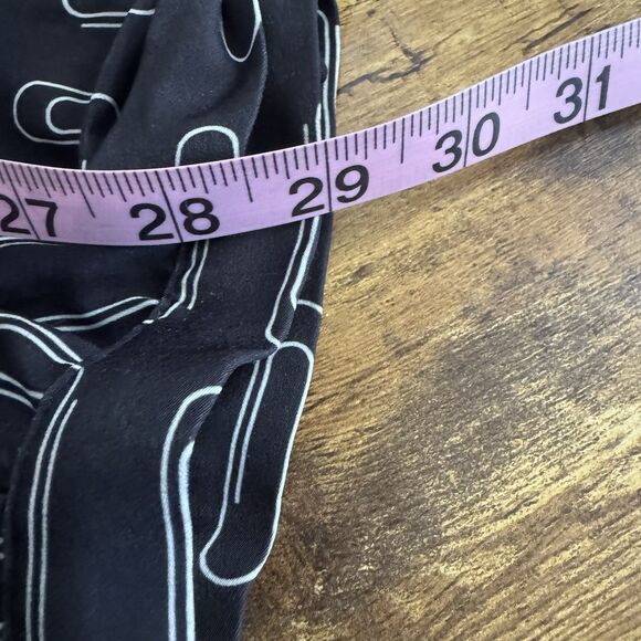 ModCloth Blouse Plus Sz 3X Bow Tie Neck Long Sleeve Rodeo Retro Preppy Western - Picture 14 of 14